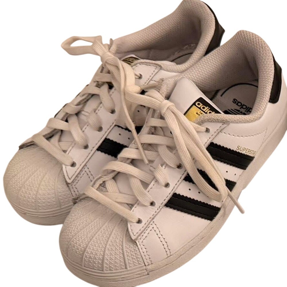 Adidas Superstar Sneakers‎ Kids 13K White/Black NEW